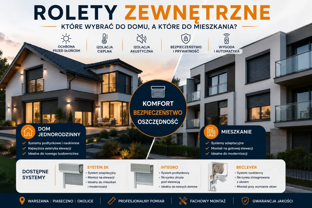 Rolety zewnętrzne