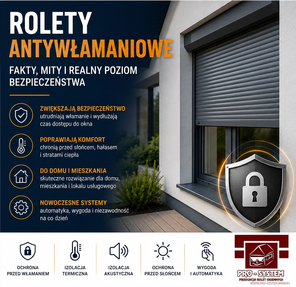 Rolety antywłamaniowe zalety